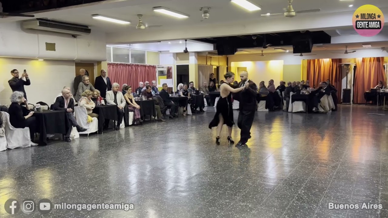 Leonardo Pankow y Valentina Massari - Milonga Gente Amiga - 11/JUN/2023 (2/3)