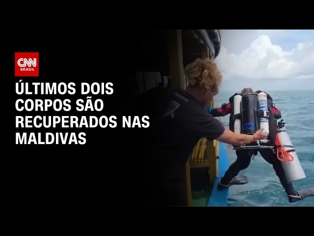 Corpos das duas últimas mergulhadoras italianas são resgatados nas Maldivas | LIVE CNN