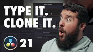 Generate ANY Voice You Want in DaVinci Resolve