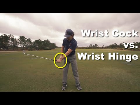Wrist Cock vs. Wrist Hinge in the Golf Swing
