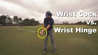 Understanding Wrist Cock vs. Wrist Hinge in Golf
