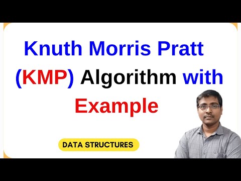 KMP Pattern Matching Algorithm | Step-by-Step Example and Explanation | LPS Table
