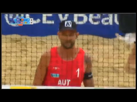 Beachvolley-Koekelkoren/van Walle BEL vs.Doppler/Horst AUT-Baden Masters 2017