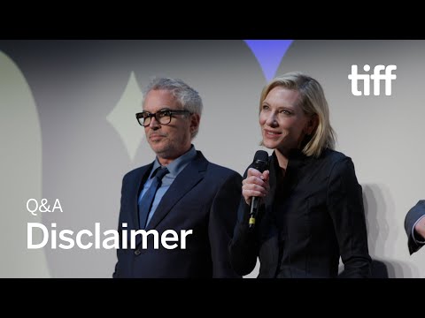 DISCLAIMER Q&A with Cate Blanchett, Kevin Kline & Alfonso Cuarón | TIFF 2024