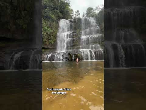Entre trilhas, matas e quedas d'água: a paz em forma de lugar.#paraná#natureza#reels#paz #agua#vida