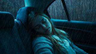 Rain Sounds on Camping Car Window - Heavy Rain at Night to Sleep Well and Beat Insomnia