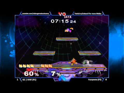 Evo 2K13 - GC | SFAT (Blue Fox) Vs Fuzzyness (Red Fox) SSBM Quarter Finals Bracket - Smash Melee
