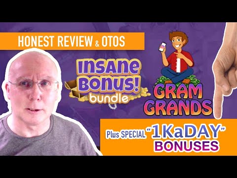 Gram Grands Review & OTOs 🔥 Exclusive 1KADAY BONUSES 🔥 Reveals Instagram Affiliate Marketing Secrets