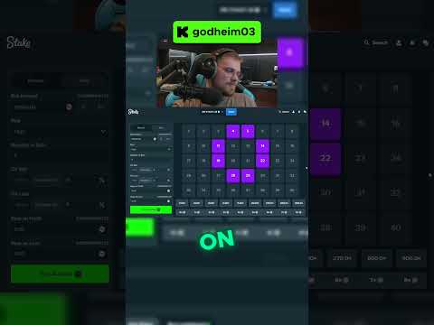 SMALL STREAMER BECOMES MILLIONAIRE FROM KENO #stake #stakegambling #gambling #keno #giveaways