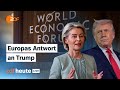 Streit Um Zölle Und Grönland Rede Von Ursula Von Der Leyen In Davos Analyse Bei ZDFheute Live