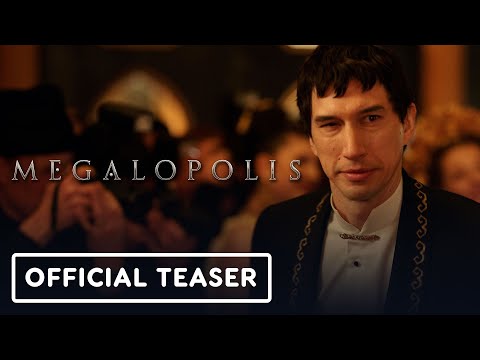 Megalopolis - Official Teaser (2024) Adam Driver, Giancarlo Esposito