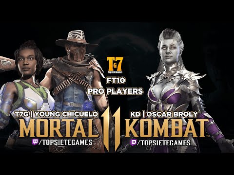 Oscar Broly  vs Young Chicuelo - Sindel vs Erron Black - FT10 【Mortal Kombat 11】