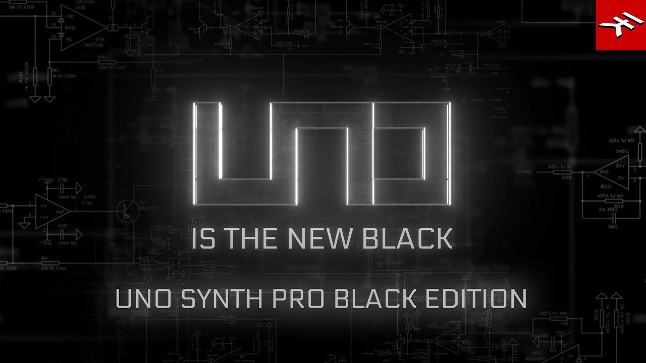 IK Multimedia Synthesizer UNO Synth Pro Desktop – Black Edition