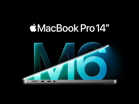 The new 14" MacBook Pro with M6