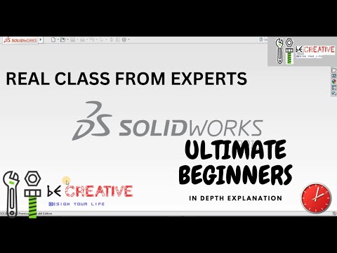 Ultimate SolidWorks Tutorial for Beginners from experts (In depth explanation)