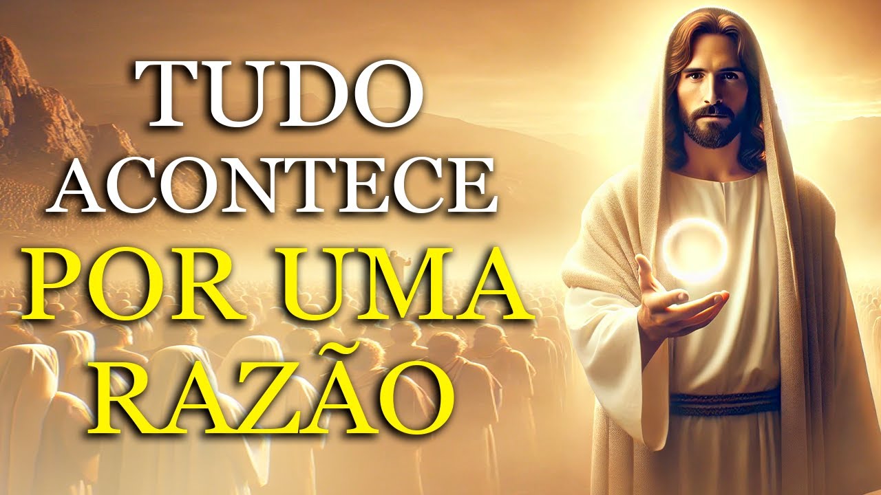 JESUS DISSE: CONFIE, TUDO ACONTECE COM UM PROPÓSITO MAIOR | VERSÍCULOS PODEROSOS