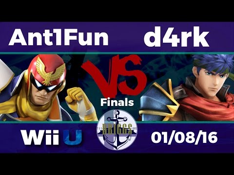 The Briggs House 2 - Ant1Fun (C. Falc) Vs. d4rk (Ike, Cloud, Charizard) SSB4 Finals - Smash 4