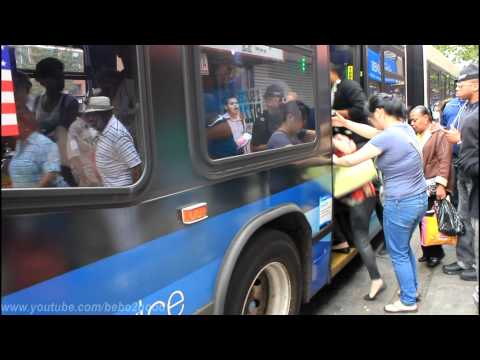 NYCTA / MaBSTOA Bus: Downtown Bound M15 / M34A +SBS at 2nd Ave & 28th St.