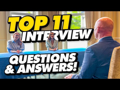 TOP 11 TOUGH INTERVIEW QUESTIONS & ANSWERS! (How to PASS a PANEL Job Interview!)