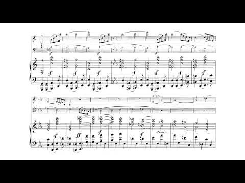 Herzogenberg - Piano Trio No 1 in C minor, Op. 24 (Audio+Sheet) [ATOS Trio]