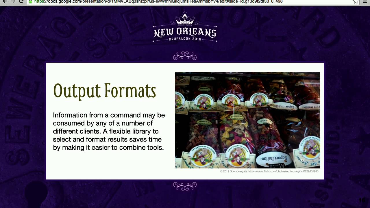 DrupalCon New Orleans 2016 Writing Command Line Tools for Drupal 8 Modules