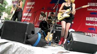 Those Darlins - Tina Said @ Big Apple BBQ 6/12/11