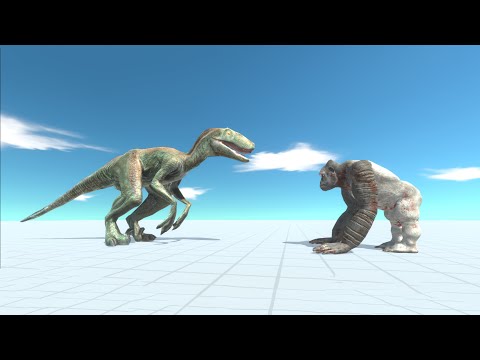 GIANT NEW RAPTOR vs EVERY UNIT - Animal Revolt Battle Simulator