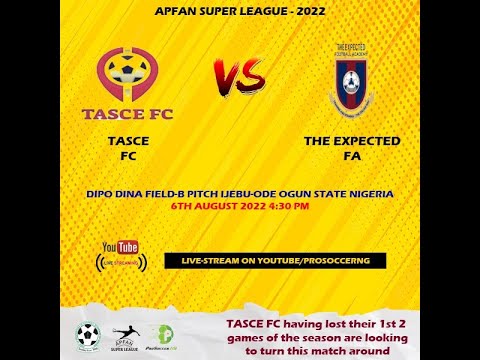 Tasce FA FA VS The Expected FA - APFAN SUPER LEAGUE