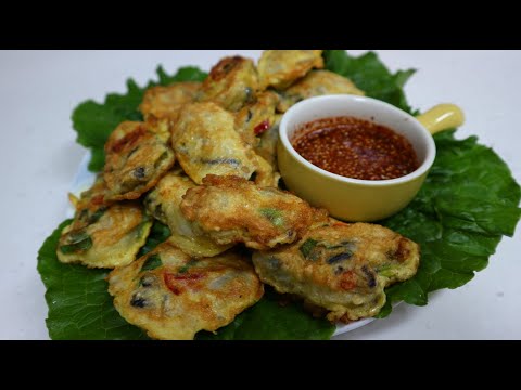 KOREAN OYSTER PANCAKE RECIPE (GUL-JEON 굴전)