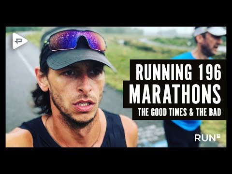 Running 196 marathons - the good times and the bad