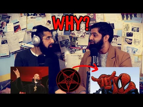 SPIDERMAN SATANIC HANDSIGN