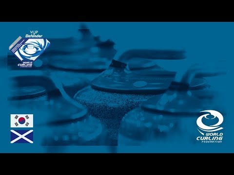 Korea v Scotland - Women round-robin - World Junior Curling Championships 2018