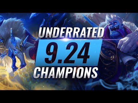 10 INCREDIBLY Underrated Champions YOU SHOULD ABUSE in Patch 9.24 - League of Legends Season 10