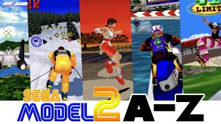 Every Sega Model 2 Arcade Game Ever Made (Time Stamps) #model2 #arcadegames #arcadegaming