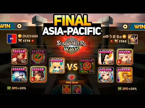 FINAL. DUCHAN vs YUMARU. SWC2022 ASIA-PACIFIC CUP (BO5) - Summoners War