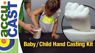 Baby/Child Hand Casting Kit Video: