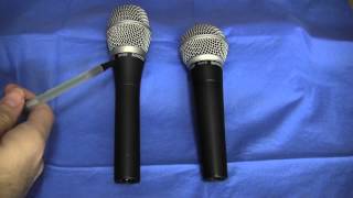 Video thumbnail for Shure SM86 vs Shure SM58 by GLB Productions