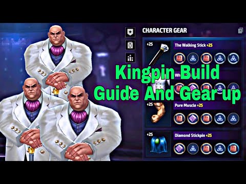 Kingpin F2p Build Guide And Kingpin Gear 20 To 25 Cost Explain - Marvel Future Fight