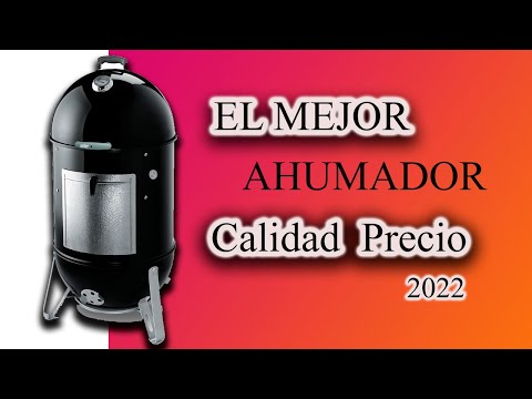 🚀🚀Análisis y Revisión del Mejor Ahumador Calidad Precio del 2022 | Weber Smokey Mountain Cooker 18"