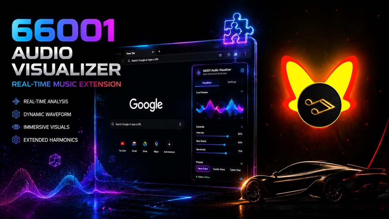 66001 - Audio Visualizer Demo Video