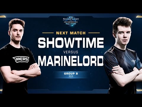 ShoWTimE vs MarineLord PvT - Group B - WCS Challenger EU Season 2