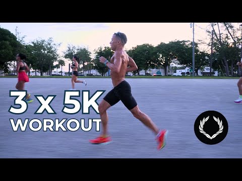 3x5K WORKOUT | MARATHON TRAINING MIAMI