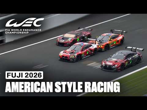 American-Style Racing! LMGT3 Goes Bump Drafting 🇺🇸 | 6 Hours of Fuji 2026 | FIA WEC