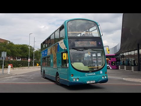 *ULTRA RARE* Arriva Midlands' VDL/DAF DB250 Wright Pulsar Gemini, 4746 (FJ06 ZTO) - Service X84