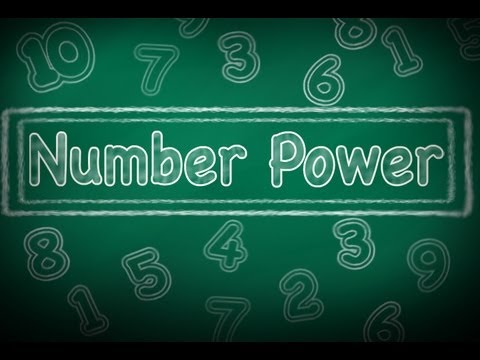 Number Power:  Large Numbers, Negative Numbers, Fractions, Learn English Numbers