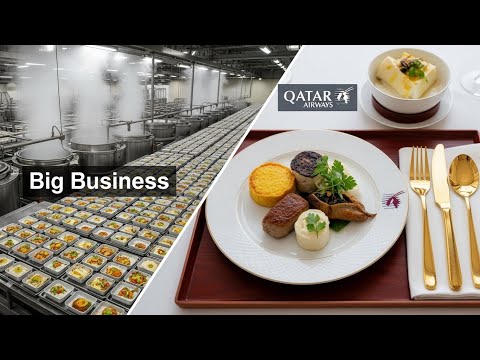 Inside the World’s Largest Airline Kitchen The Secret to Qatar’s 5 Star Food