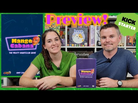 Mango Cabana - Coming To #Kickstarter | Love 2 Hate #boardgames Reviews