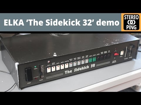 Elka Sidekick 32 Vintage Drum Machine  - Modified & upgraded image 12