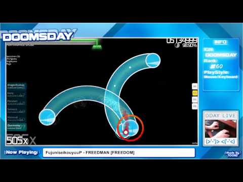 osu! - FujuniseikouyuuP - FREEDMAN [FREEDOM] - Played by Doomsday