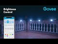 Govee - SET 4x Flood Lights outdoor SMART LED lights Wi-Fi IP66